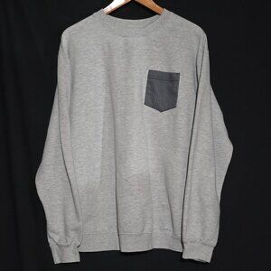 Burton LS Crewneck Burton US Open Circle Bolt Logo Sweatshirt - Gray - Sz XL*
